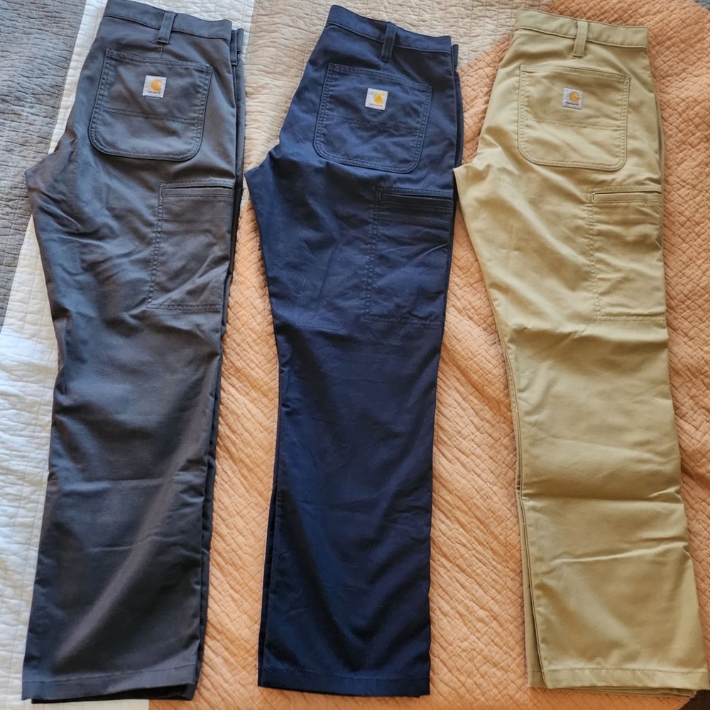 Carhart Pants - 34x30 - three pairs -